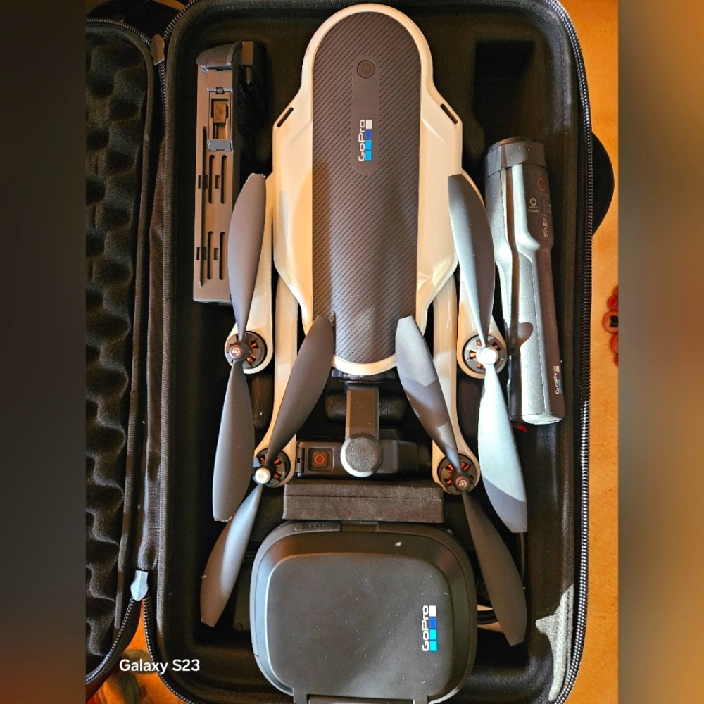 GoPro Karma Drone in backpack 🎒